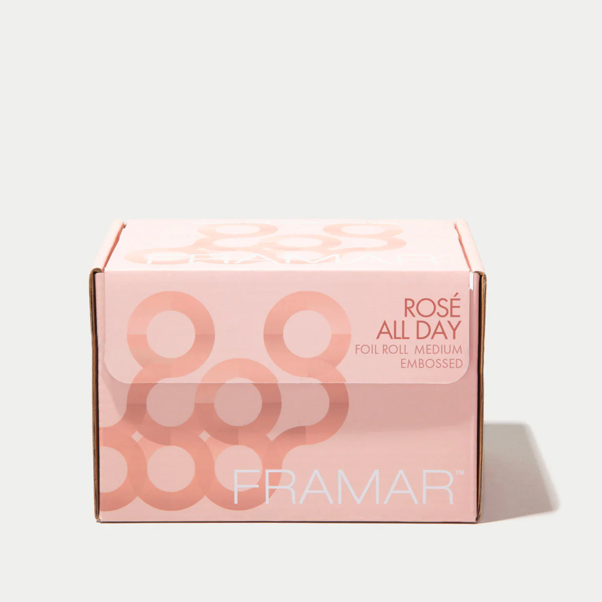 Alu Gaufré Rose 10cmx100mètres - Image 2