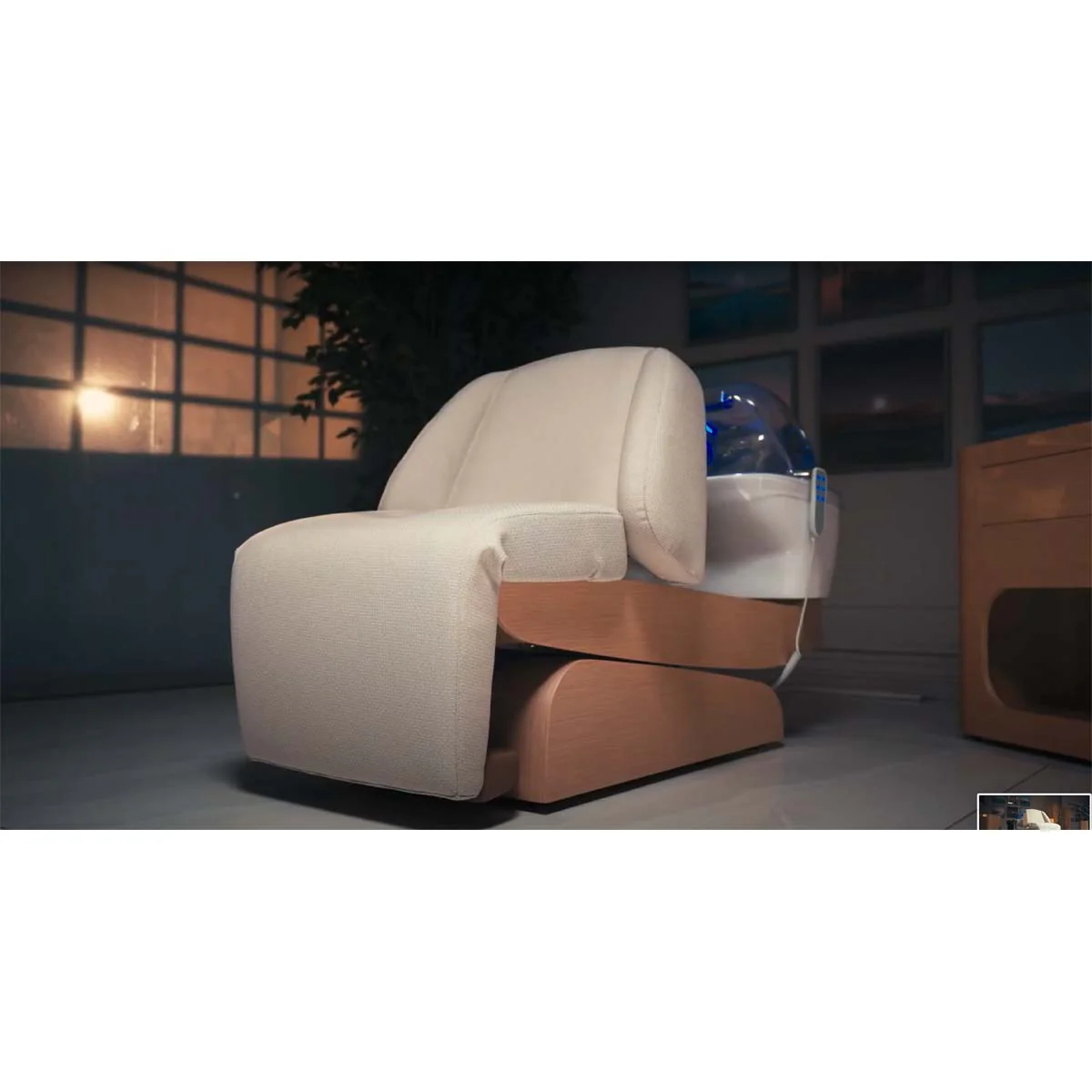 Bac HEAVEN Massage Air + Igloo Shirodara + Vapomist 1 + Repose-tête - Image 22