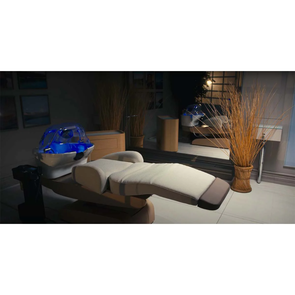 Bac HEAVEN Massage Air + Igloo Shirodara + Vapomist 1 + Repose-tête - Image 27