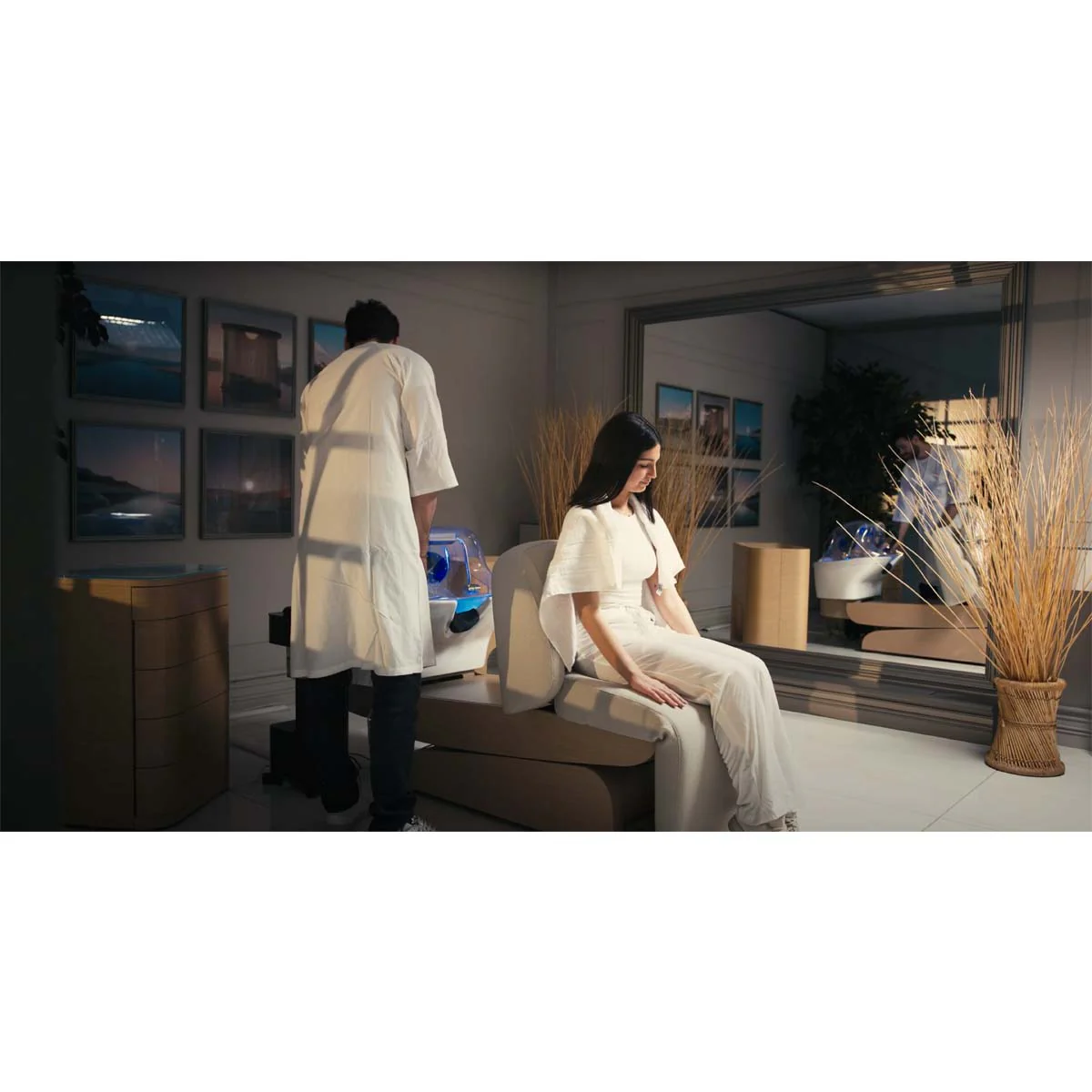 Bac HEAVEN Massage Air + Igloo Shirodara + Vapomist 1 + Repose-tête - Image 29