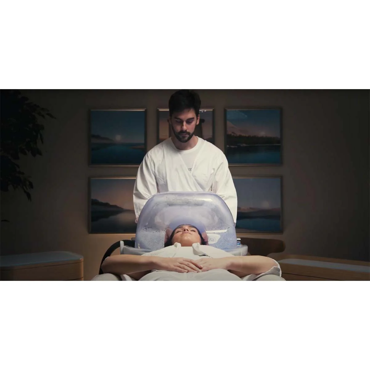 Bac HEAVEN Massage Air + Igloo Shirodara + Vapomist 1 + Repose-tête - Image 39