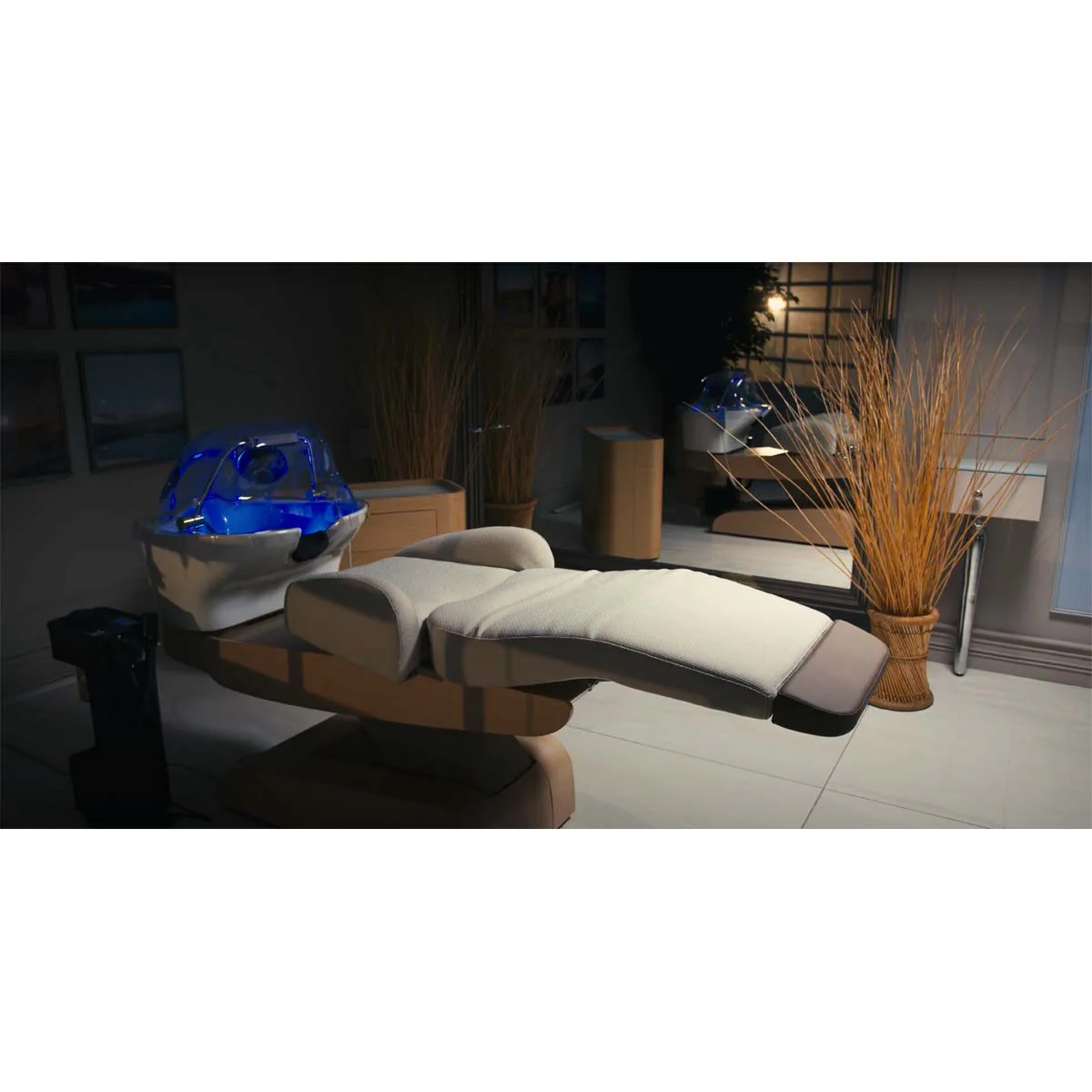Bac HEAVEN Massage Air + Igloo Shirodara + Vapomist 1 + Repose-tête - Image 45