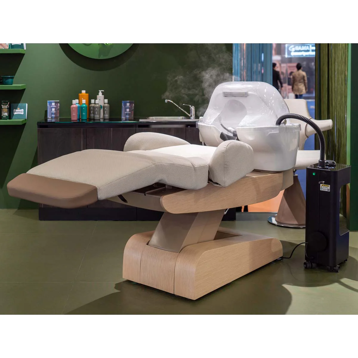 Bac HEAVEN Massage Air + Igloo Shirodara + Vapomist 1 + Repose-tête - Image 7