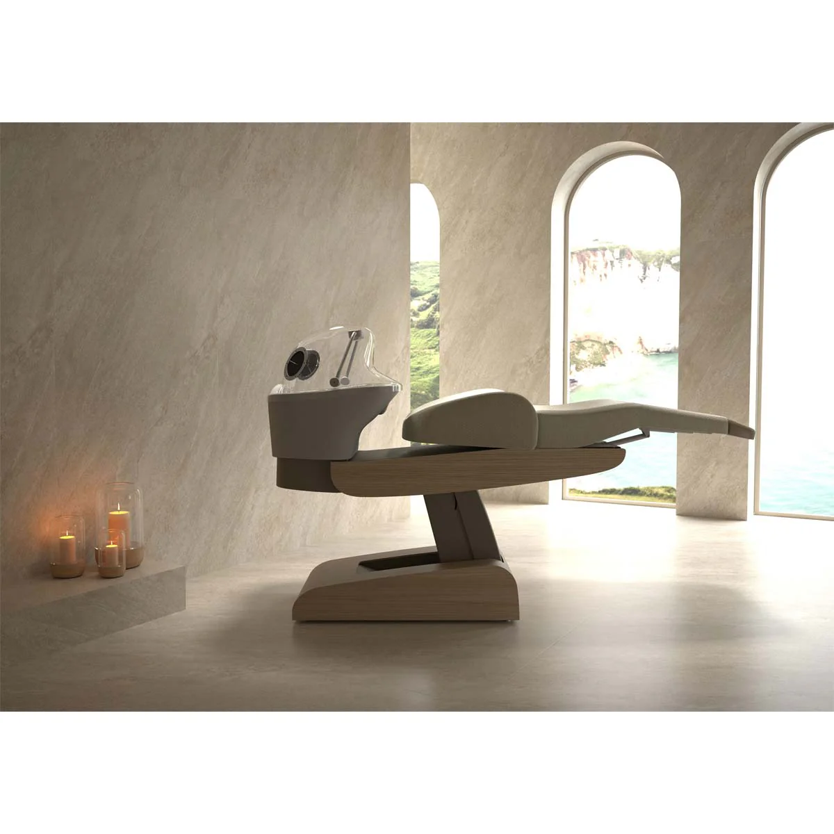 Bac HEAVEN Relax + Igloo Shirodara + Vapomist 1 + Repose Tête - Image 11