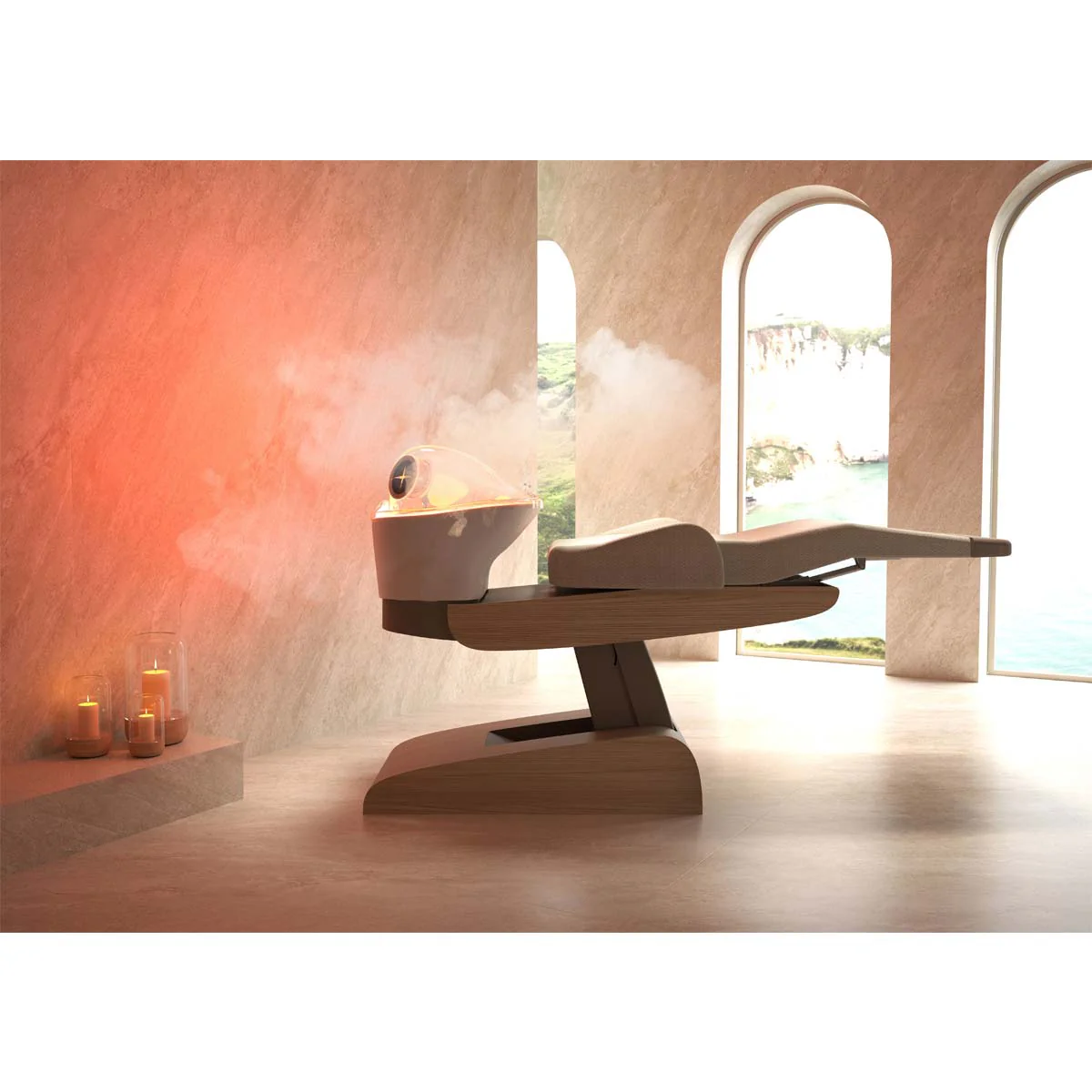 Bac HEAVEN Relax + Igloo Shirodara + Vapomist 1 + Repose Tête - Image 17