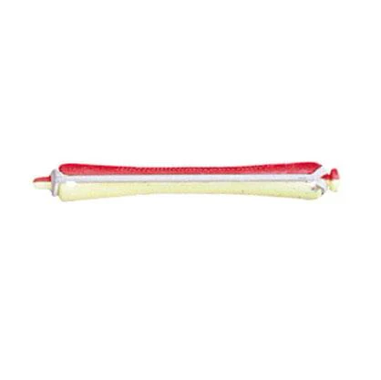 Bigoudis permanente jaune/rouge - Image 2