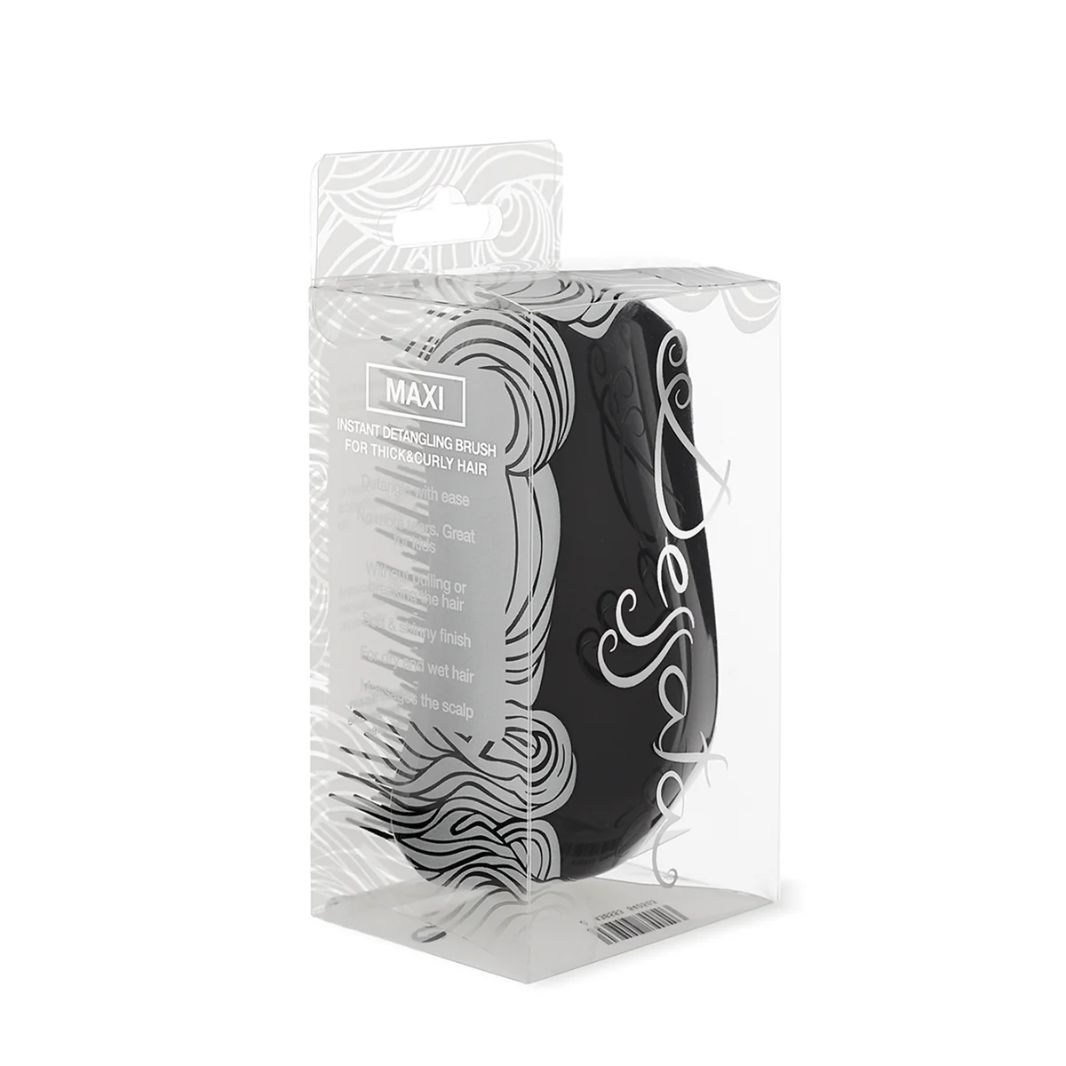 Brosse démêlante Noire Maxi - Image 4