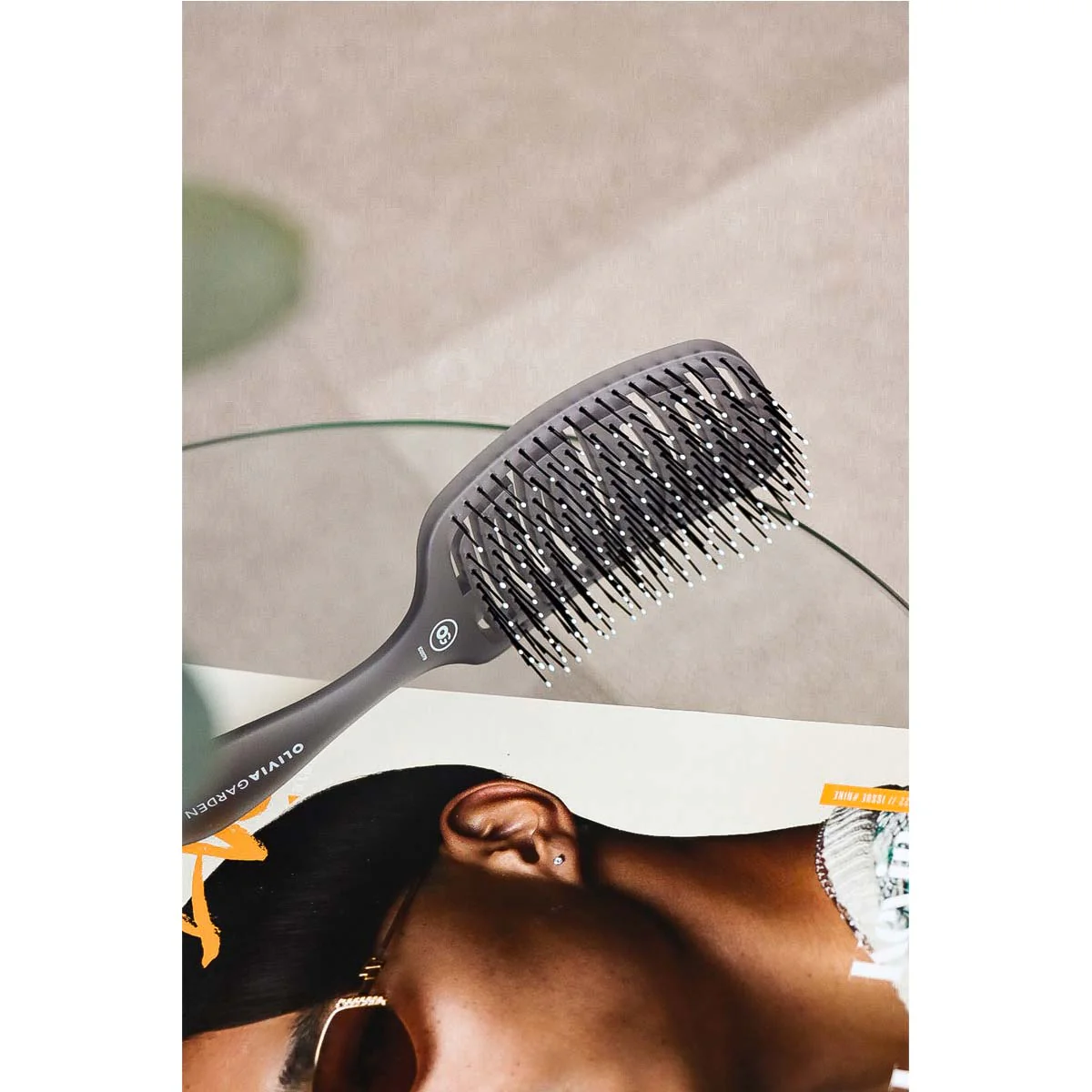 Brosse Essential Care Flex Grey pour cheveux Moyens - Image 6