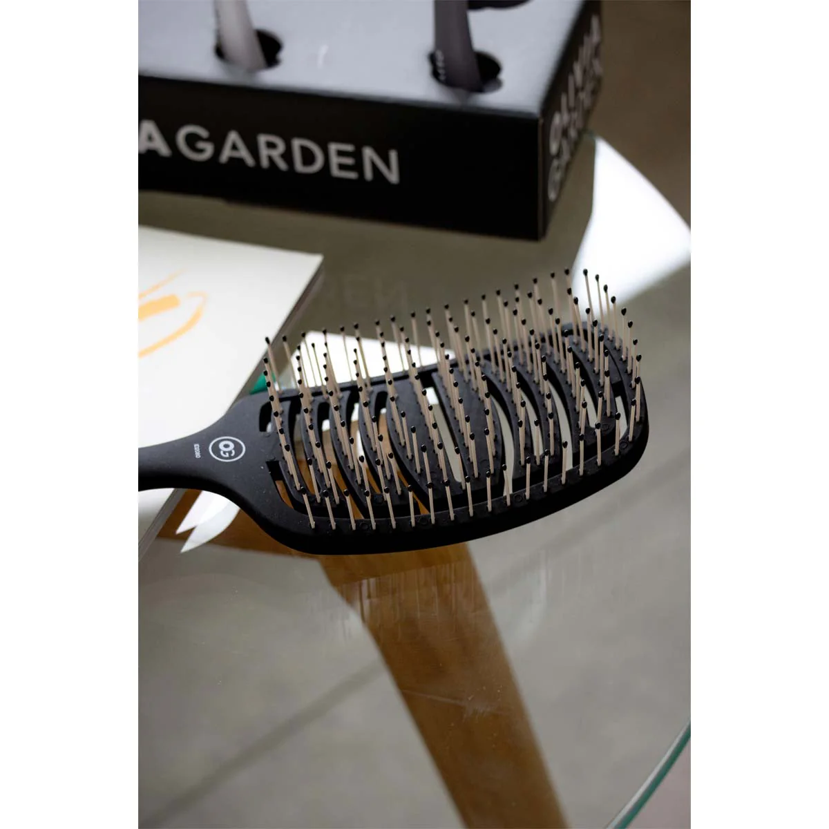 Brosse Essential Care Flex Matt Black pour cheveux épais - Image 6