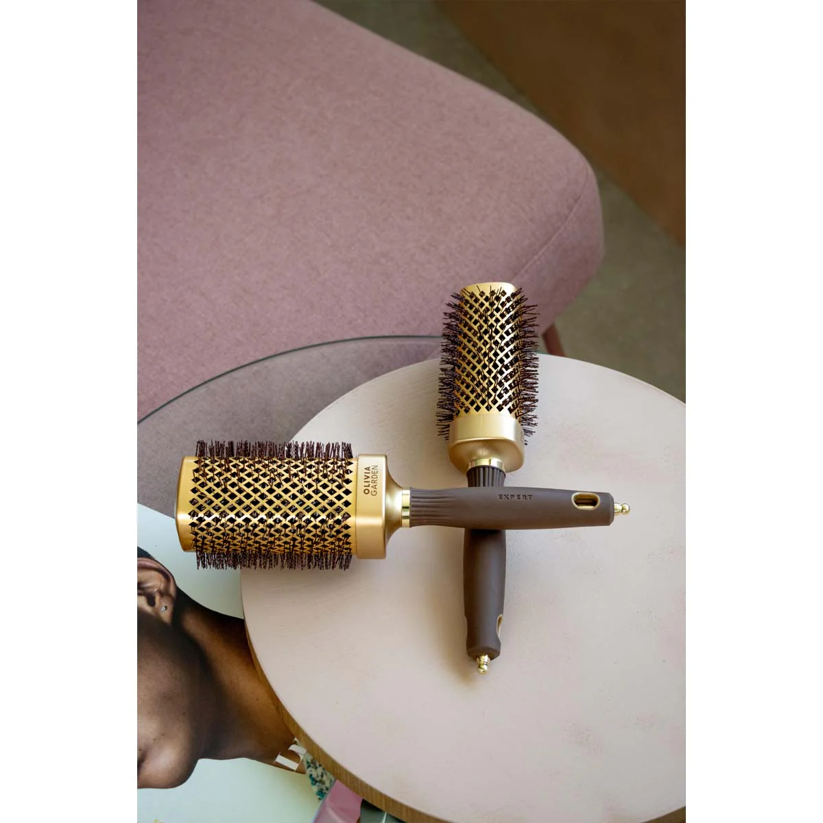 Brosse Expert Blowout Straight Gold & Brown - Image 5