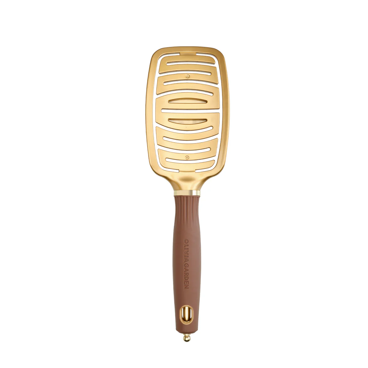 Brosse Expert Care Flex Gold & Brown Nylon - Image 2