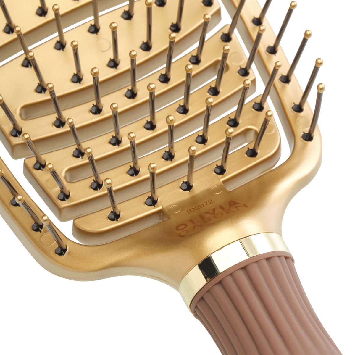 Brosse Expert Care Flex Gold & Brown Nylon - Image 4