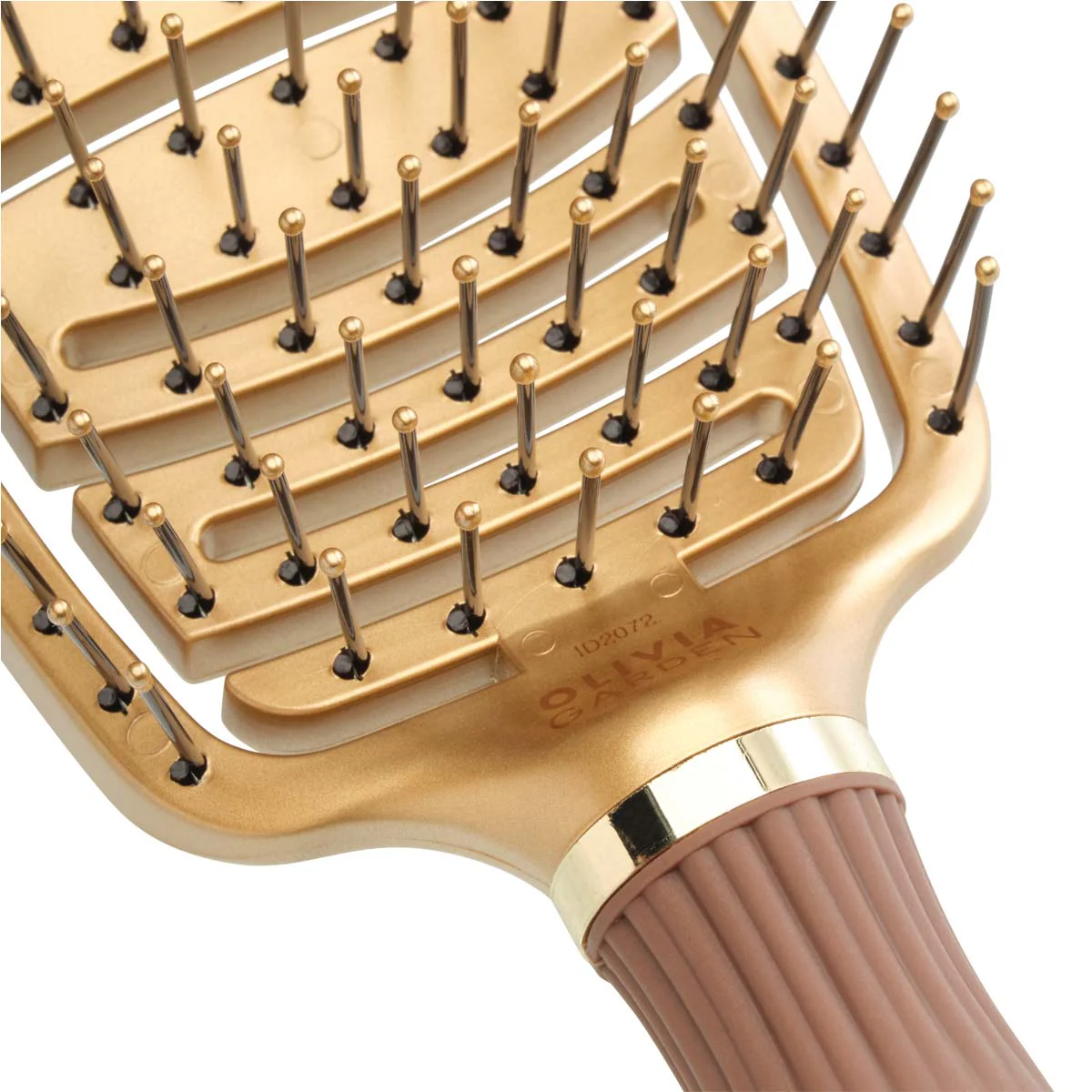 Brosse Expert Care Flex Gold & Brown Nylon - Image 7
