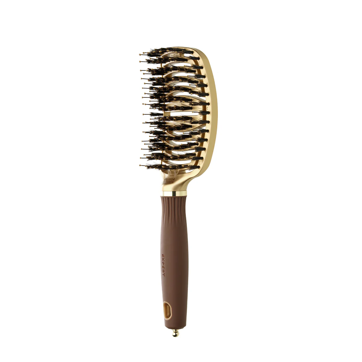 Brosse Expert Care Flex Gold & Brown Sanglier & Nylon - Image 2