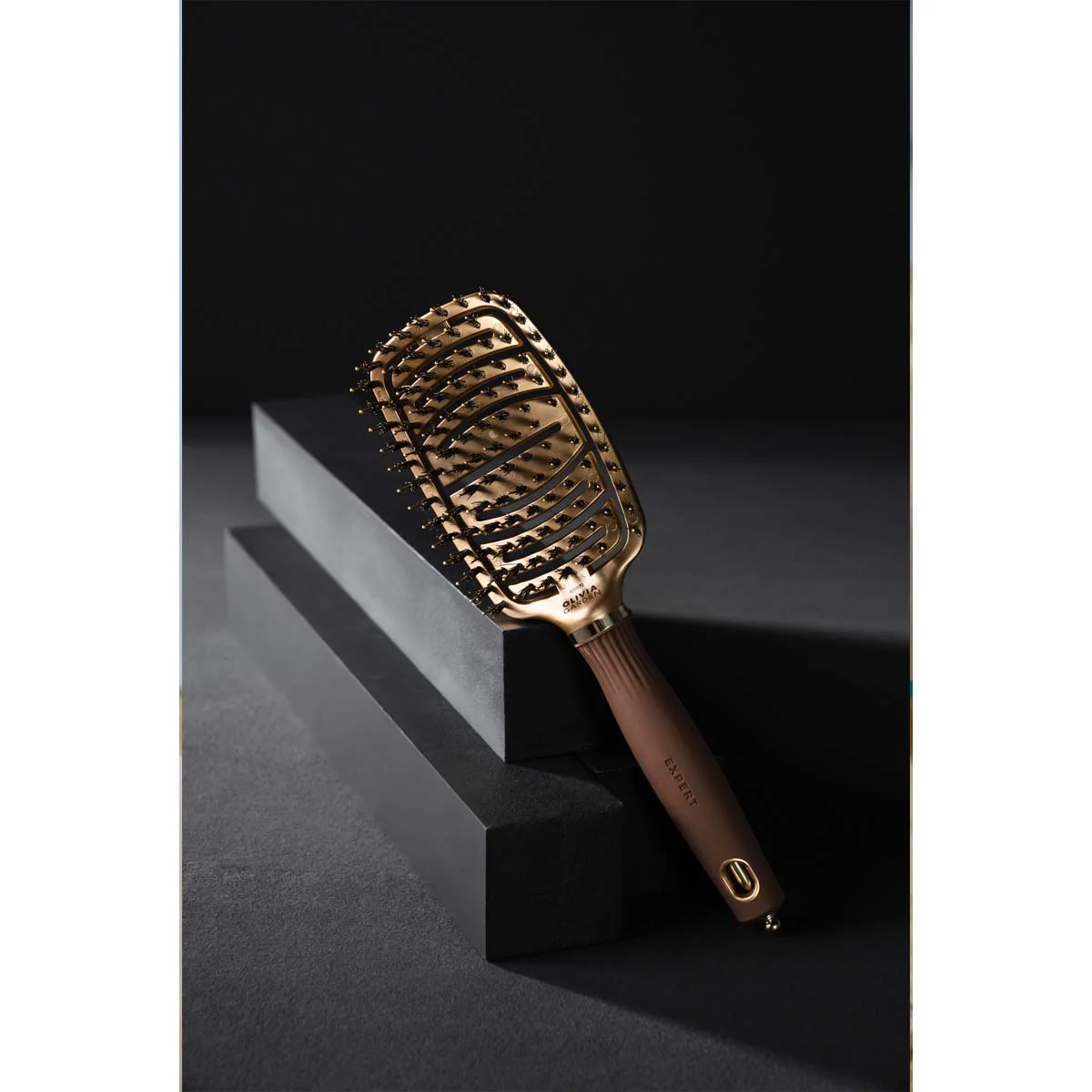 Brosse Expert Care Flex Gold & Brown Sanglier & Nylon - Image 5
