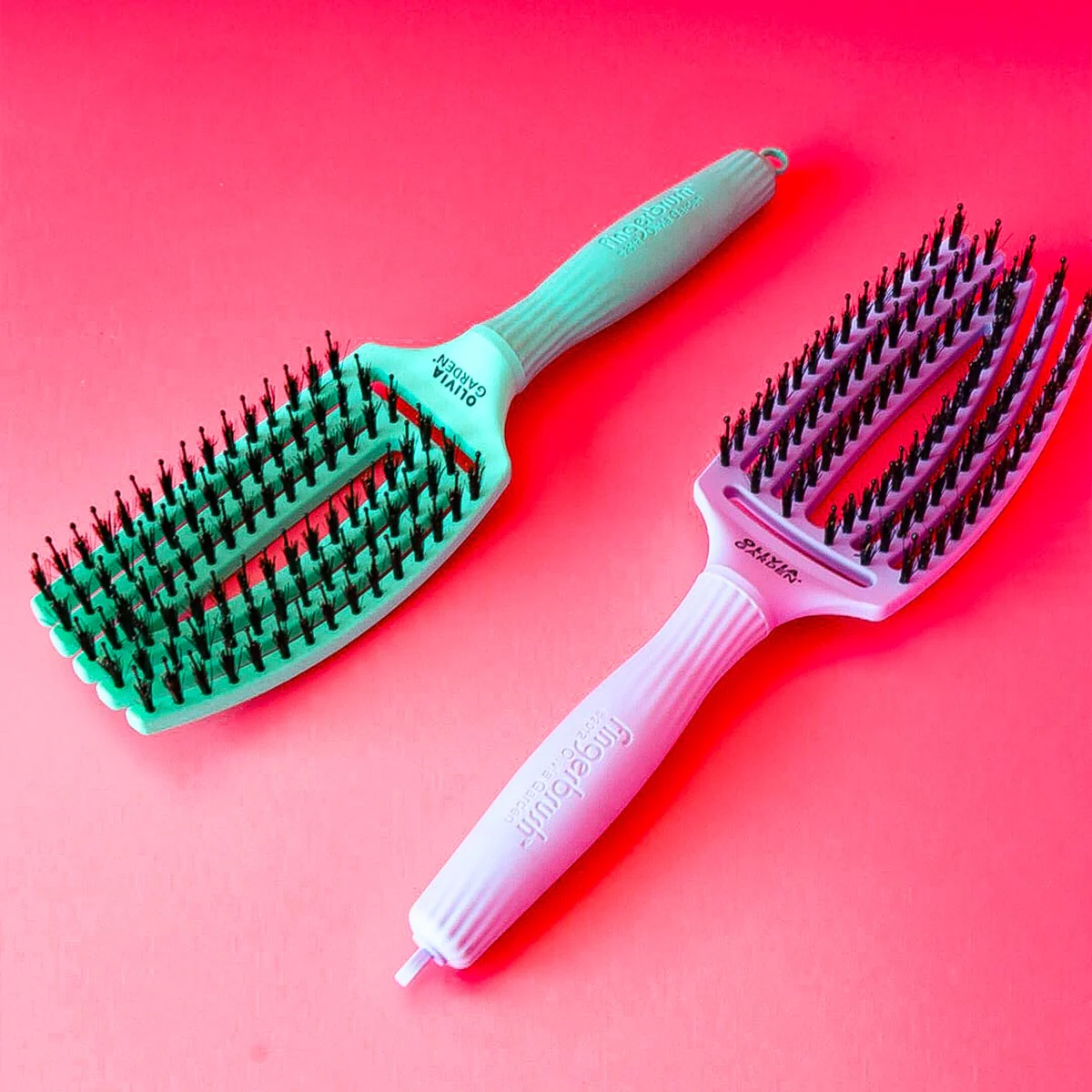 Brosse FINGERBRUSH CAR IONIC Sanglier & Nylon taille M - Image 8