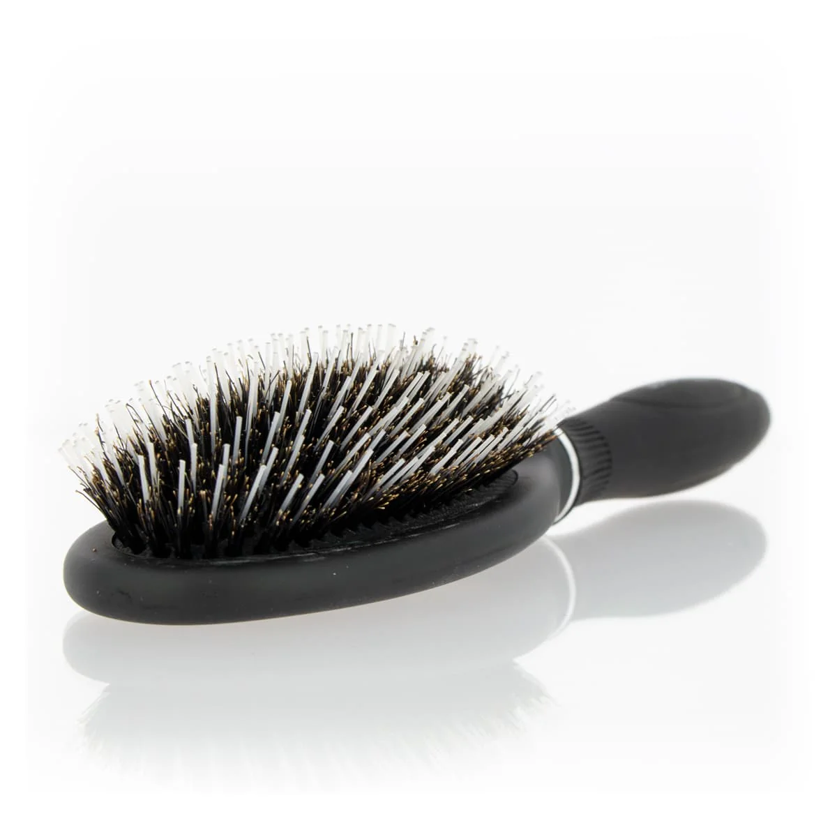 Brosse pneumatique ovale avec poils mixtes - Image 2