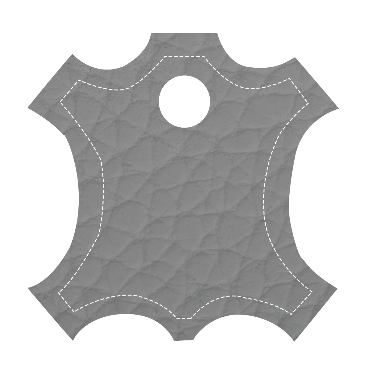 Caisse MADAME Matelassée avec Boutons Structure Blanc Gloss - Image 23