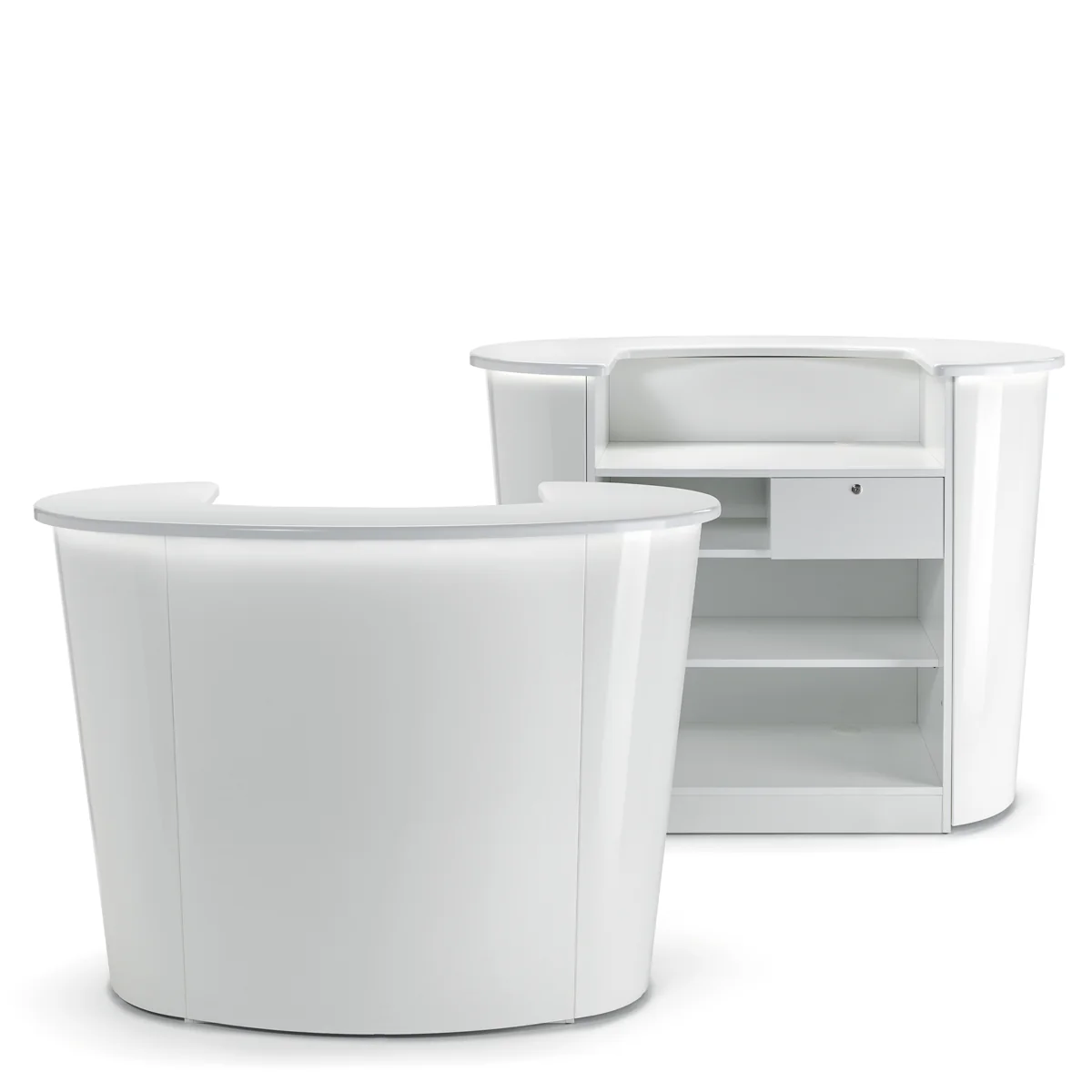 Caisse Pandora Slim blanc brillant - Image 3