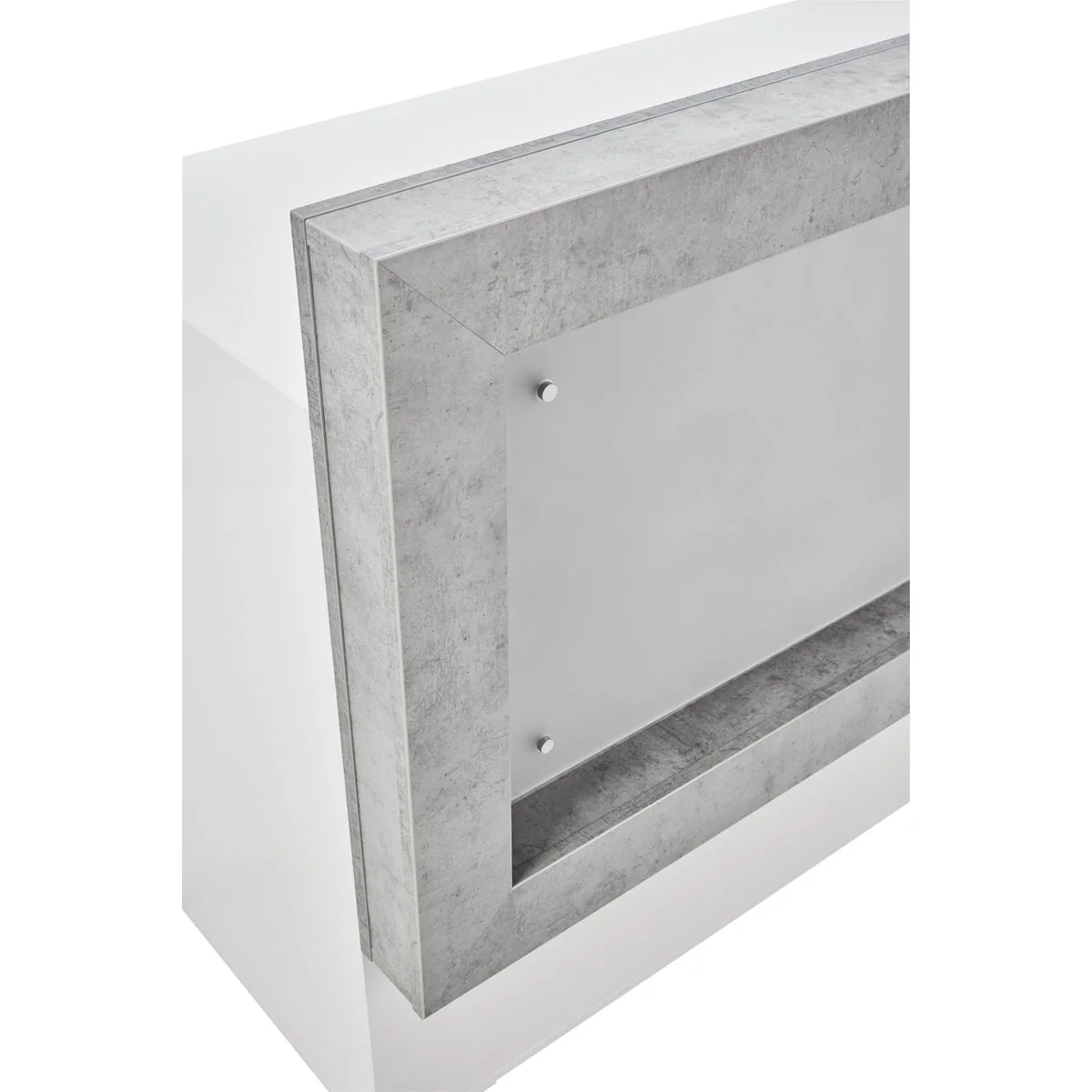 Caisse ROMA Structure Blanc Mat Eclairage LED - Image 4