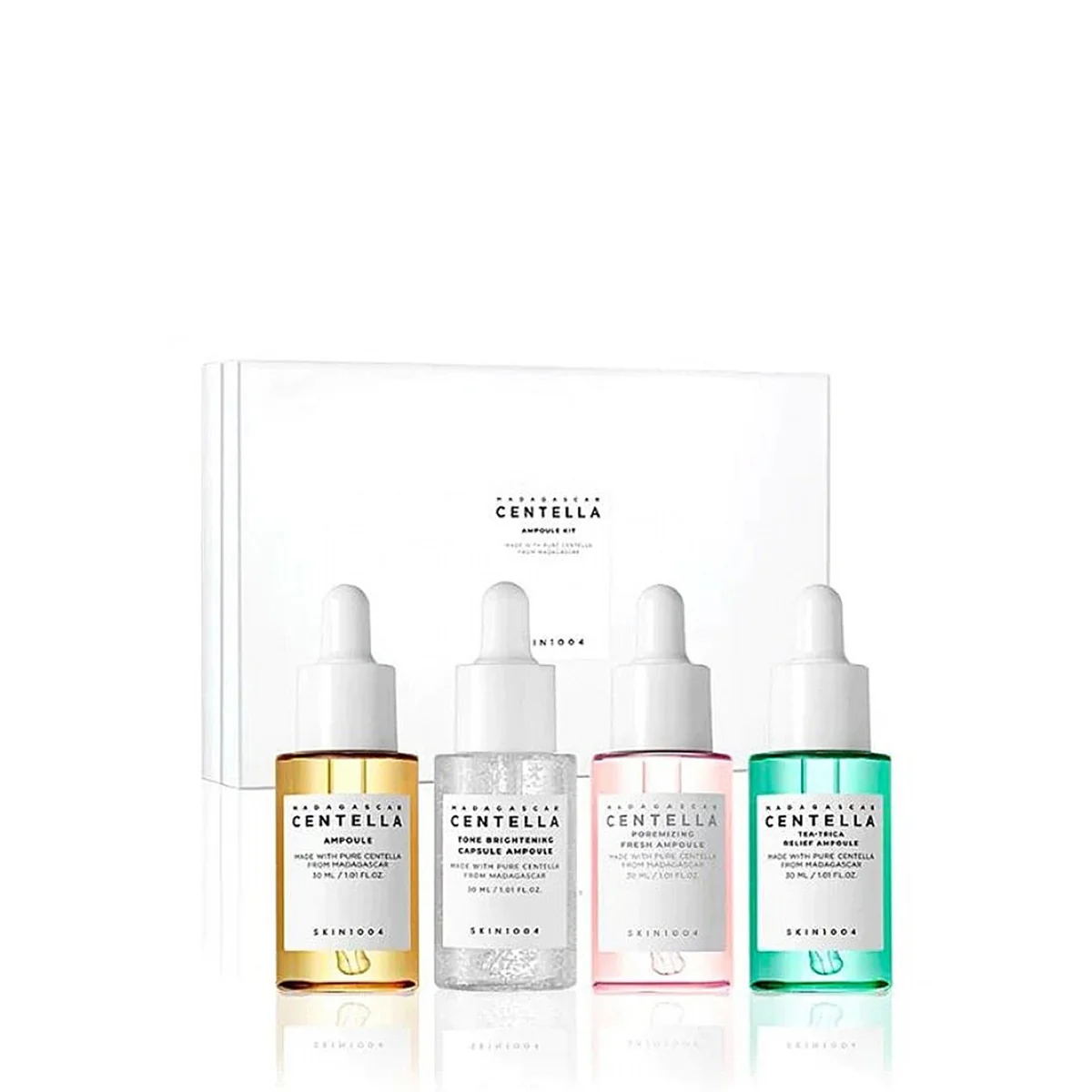 Coffret 4 Sérums à la Centella de Madagascar SKIN1004 4X - Image 3