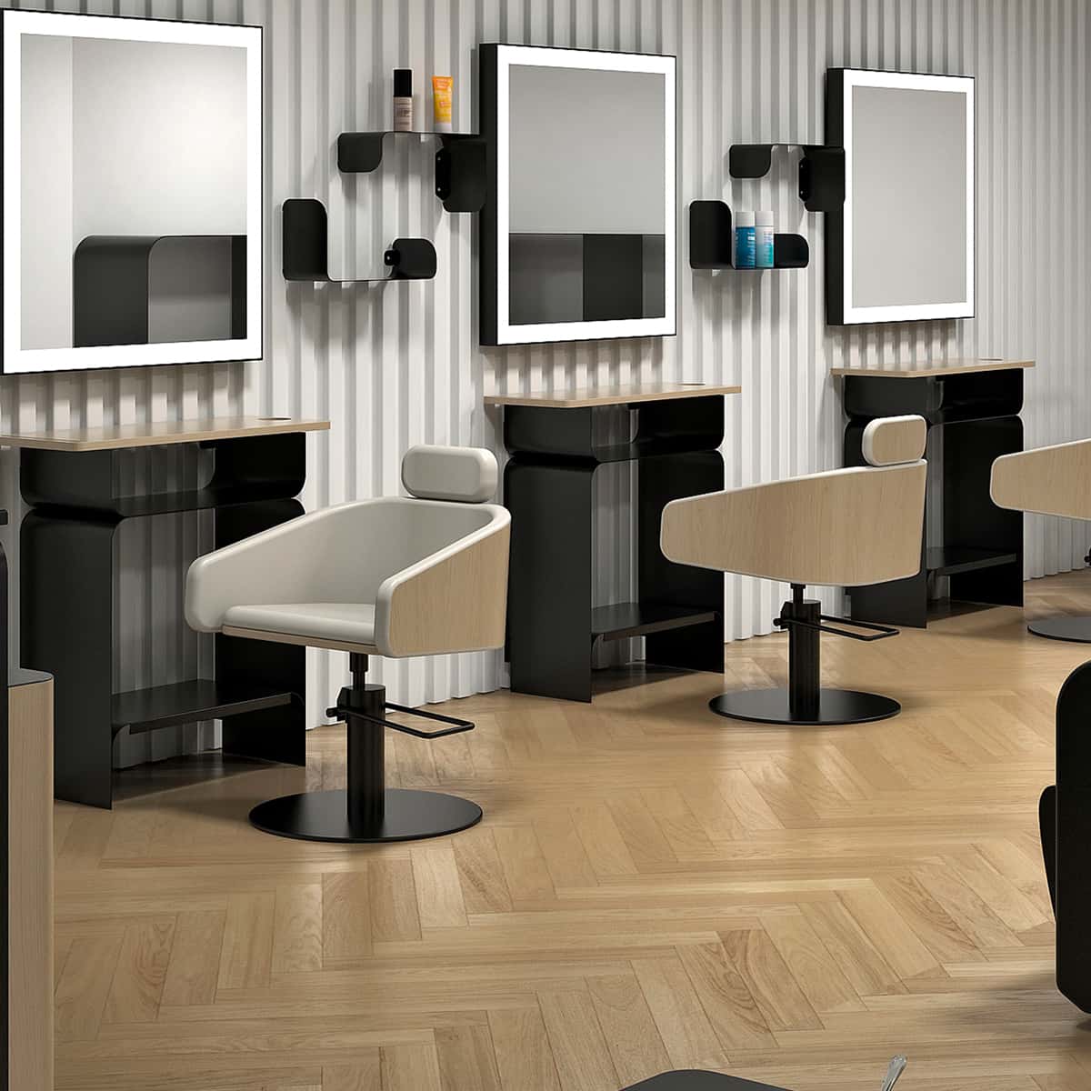 Coiffeuse DAFNE Noire - Image 2