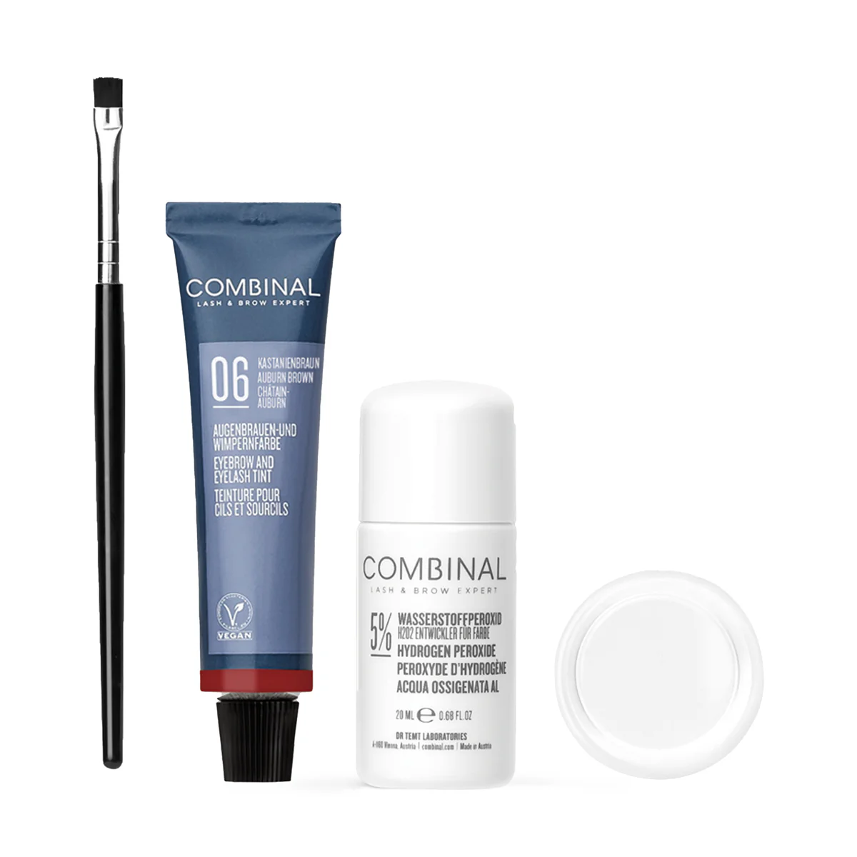 Kit Combinal, teinture de cils et sourcils - Image 2