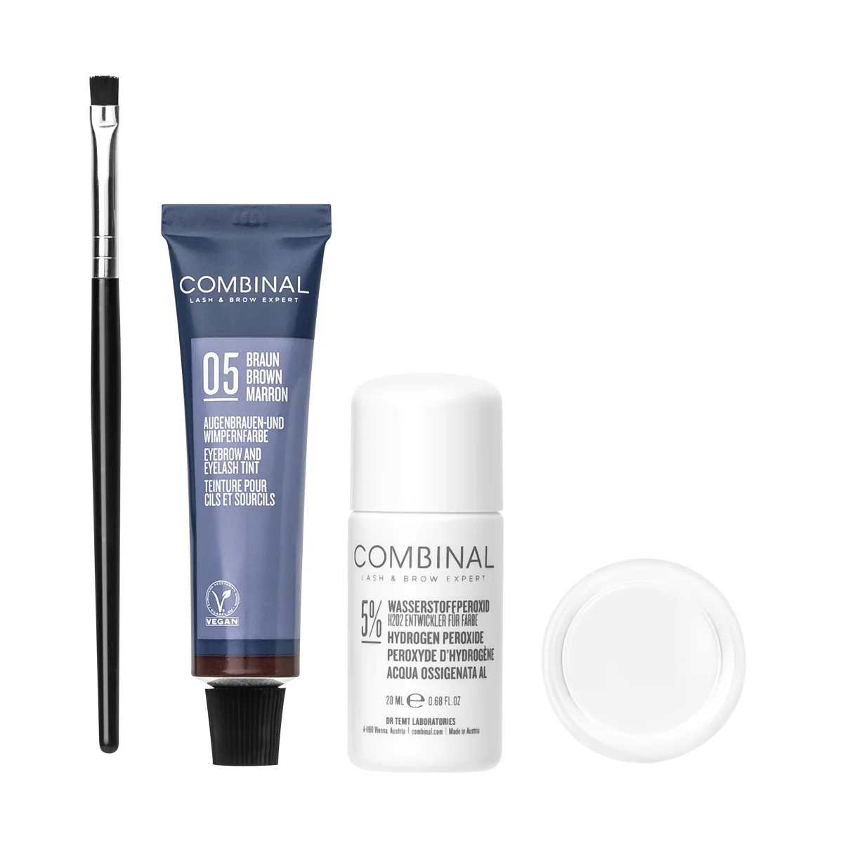 Kit Combinal, teinture de cils et sourcils - Image 4