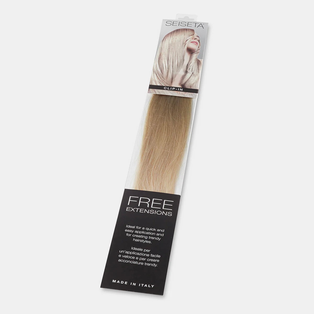 Extensions Bande 12cm 3 clips Méchées ou Ombrées 50/55cm - Image 2