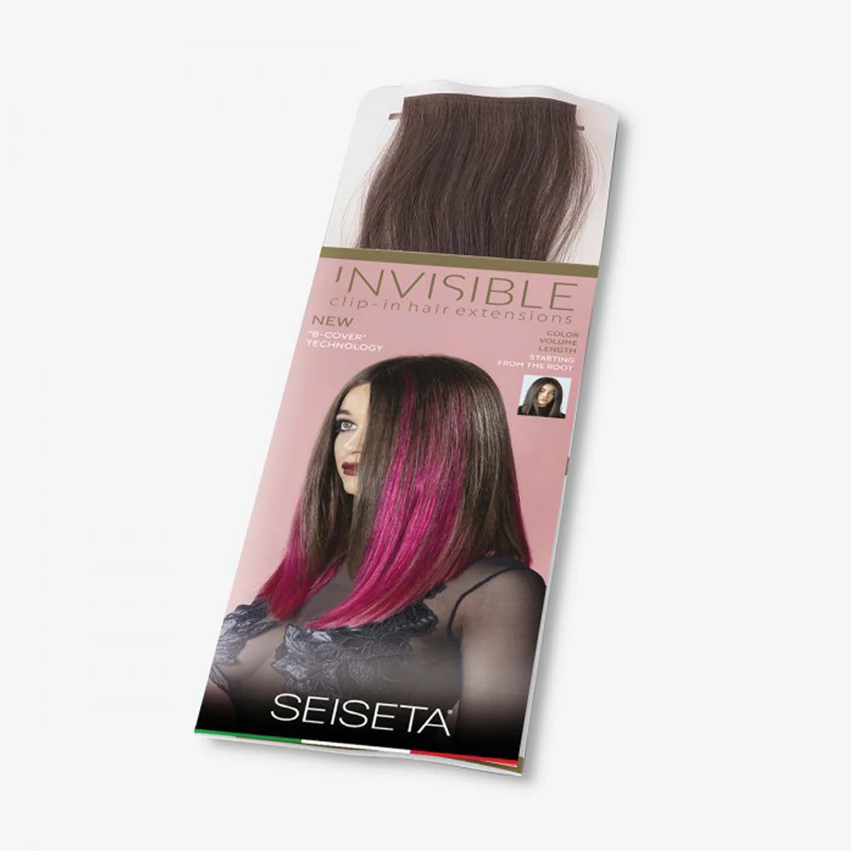 Extensions Bande Largeur 8cm 2 Clips INVISIBLES 50/55cm - Image 5