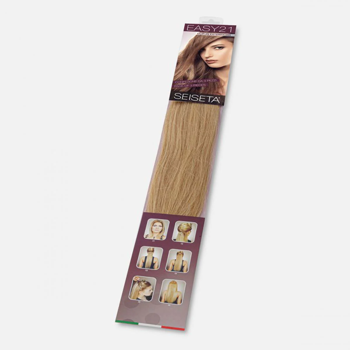 Extensions EASY 21 Largeur 14cm 4 Clips X3 Bandes 50/55cm - Image 3