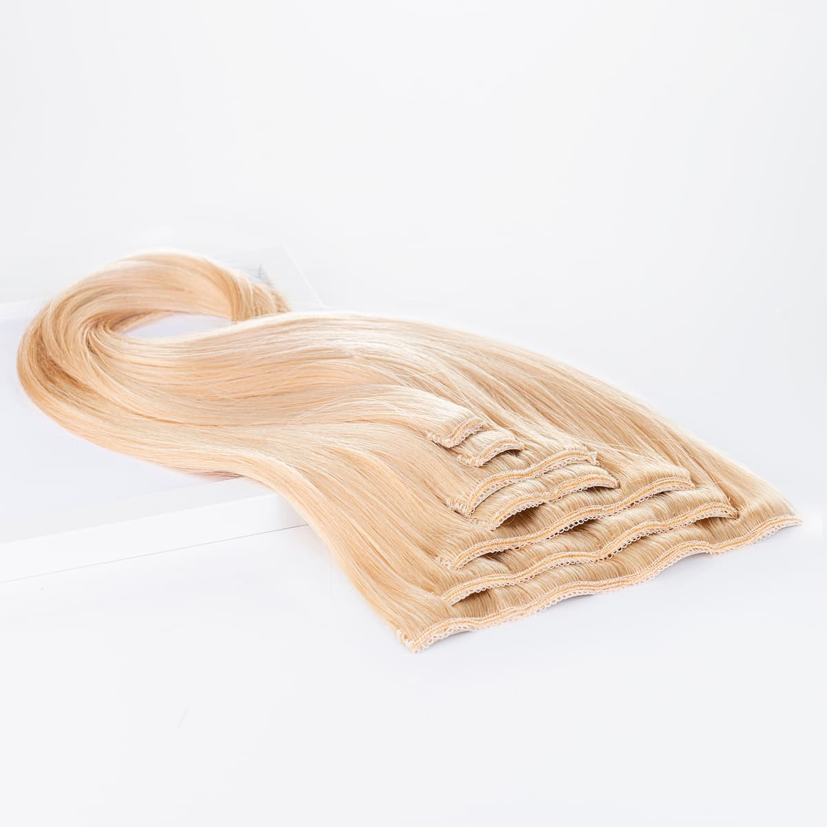 KIT COMPLET Tête Entière Extensions avec Clips 7 Bandes 50/55cm - Image 3