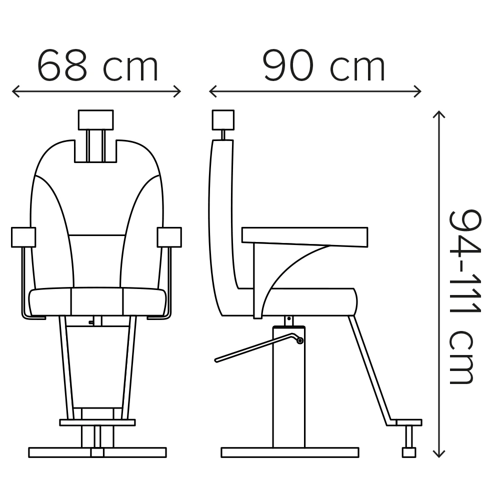 Fauteuil barbier Noto - Image 10