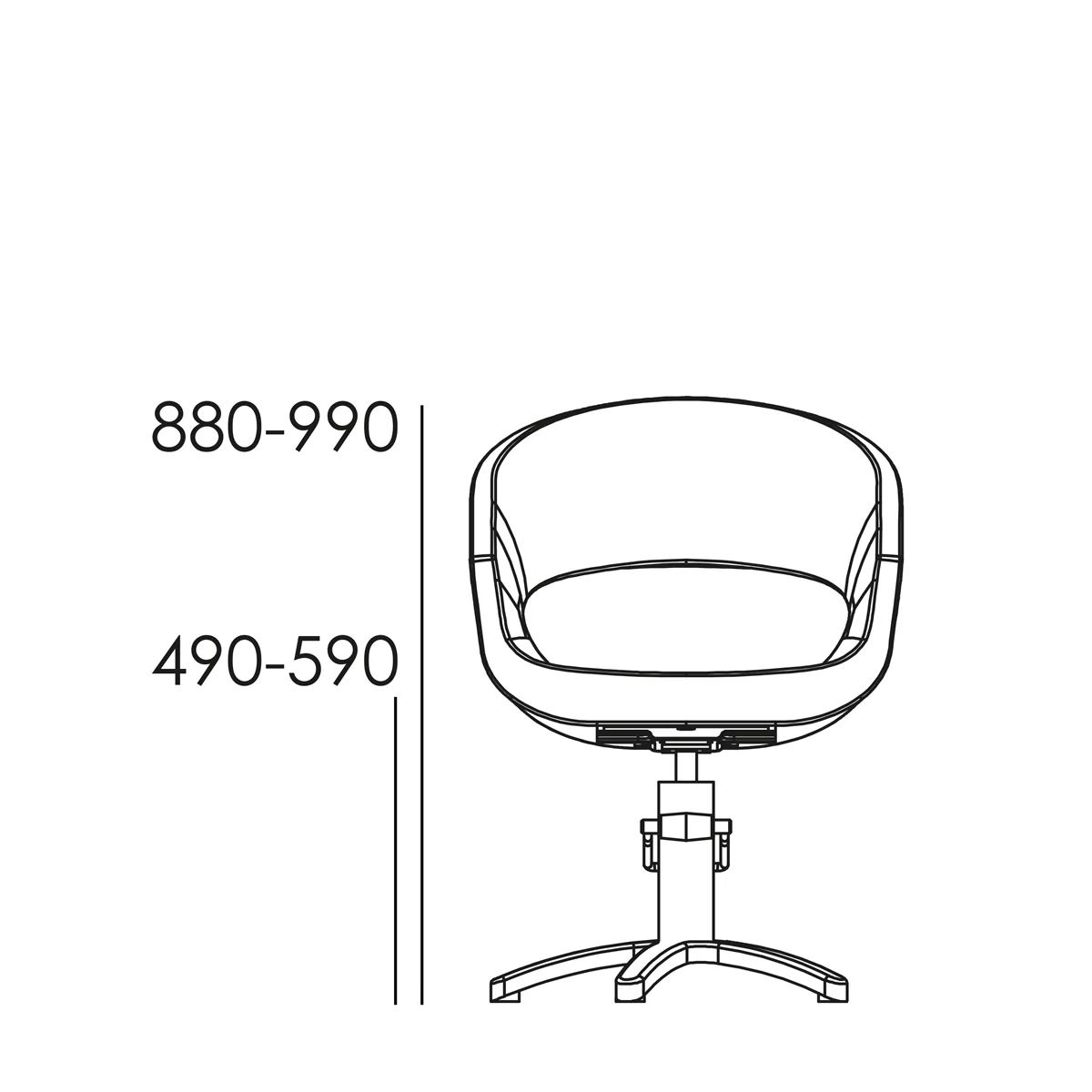 Fauteuil de coiffure Caruso - Image 6