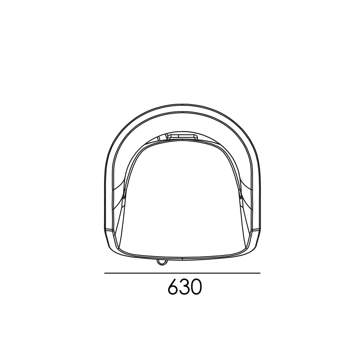 Fauteuil de coiffure Caruso - Image 7