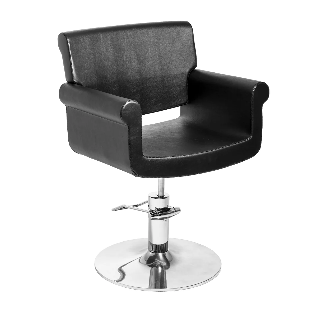 Fauteuil MONIQUE Noir Base Mare Block - Image 5