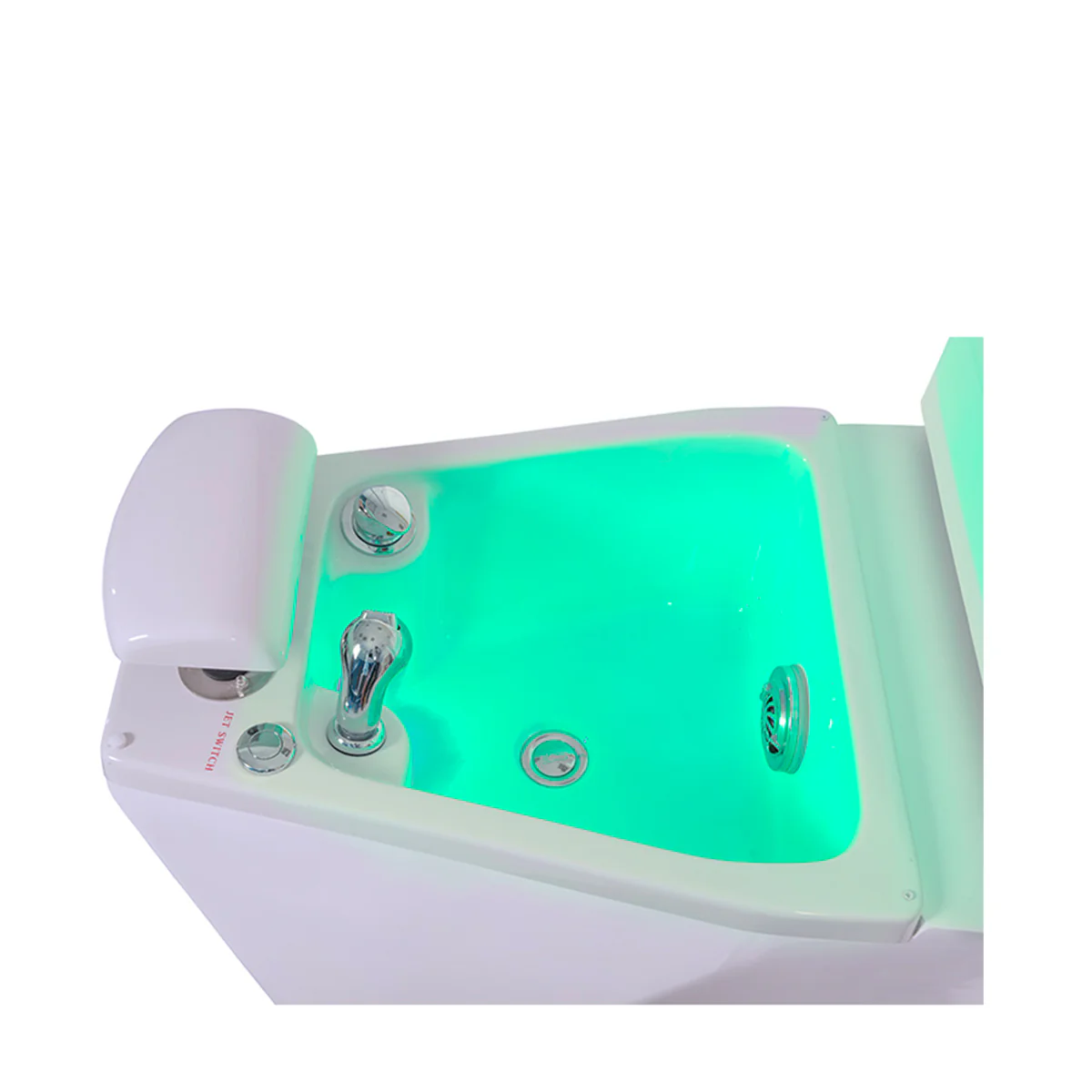 Fauteuil Pédicure GENTLE Bain de Pieds Blanc 2 Moteurs - Image 5