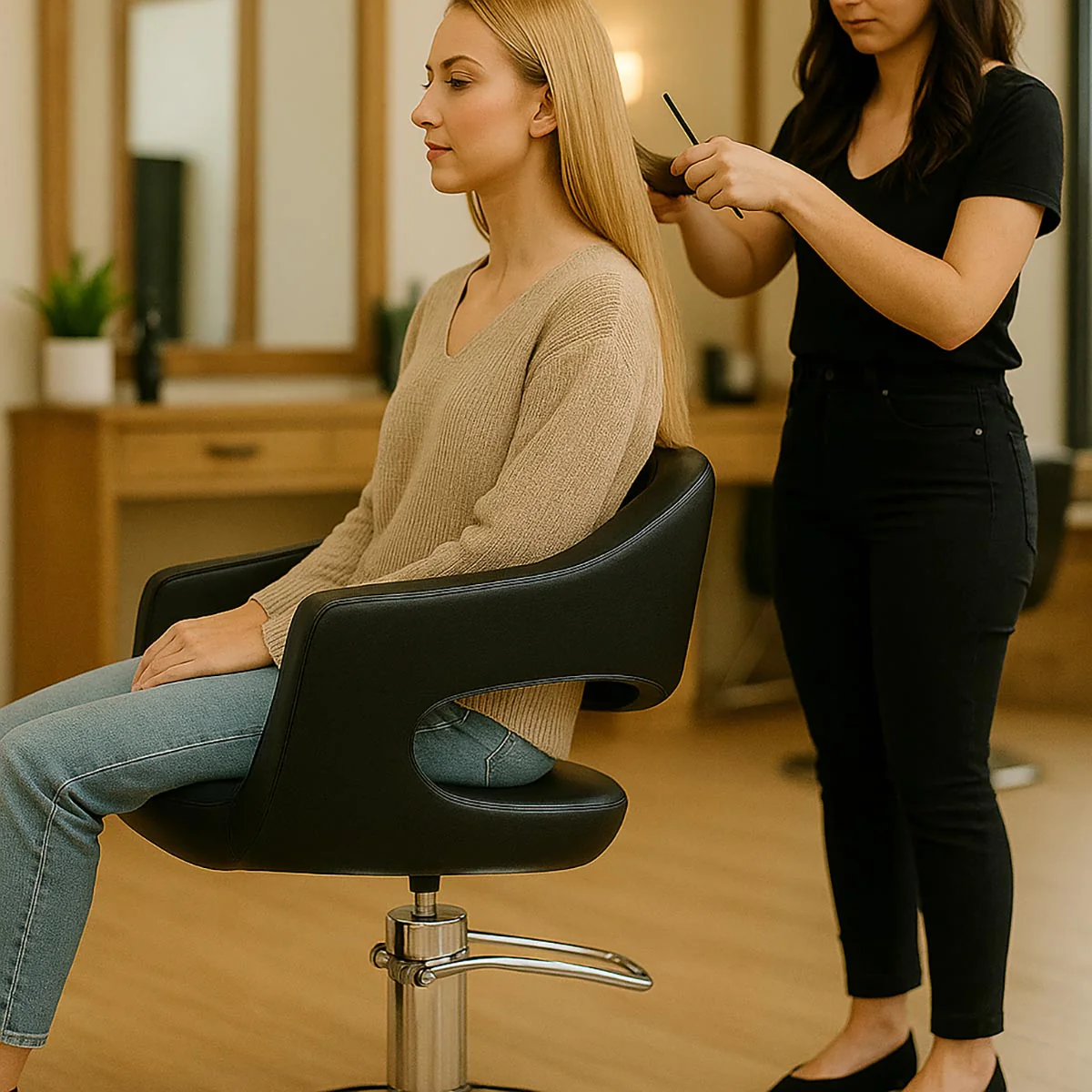 Fauteuil de coiffure ROMAGNOLO - Image 2