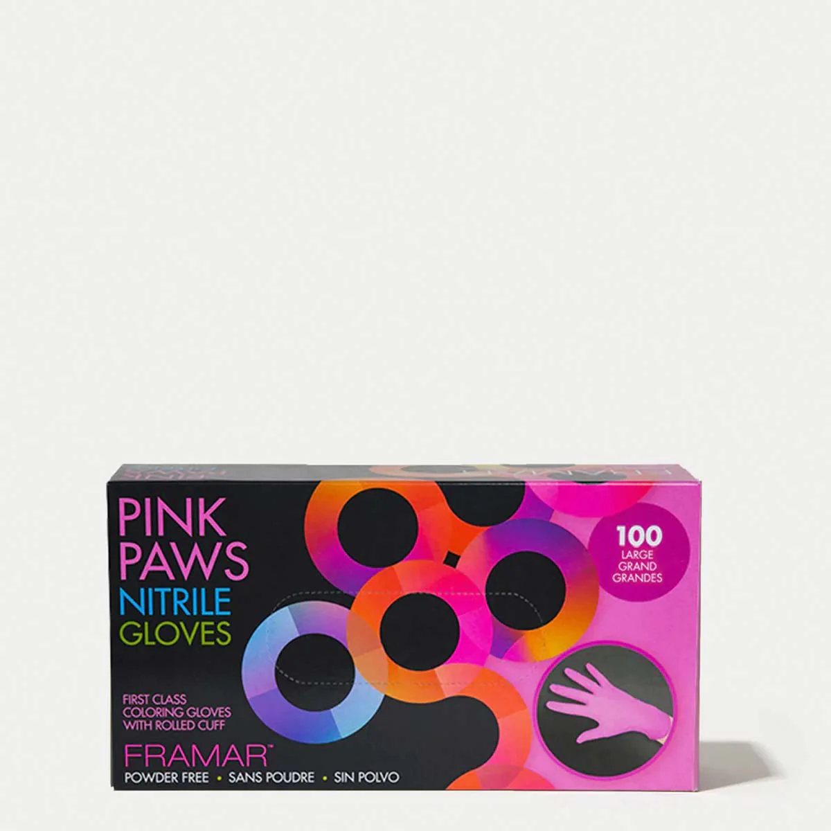 Gants Nitrile PINK PAWS X100 - Image 3