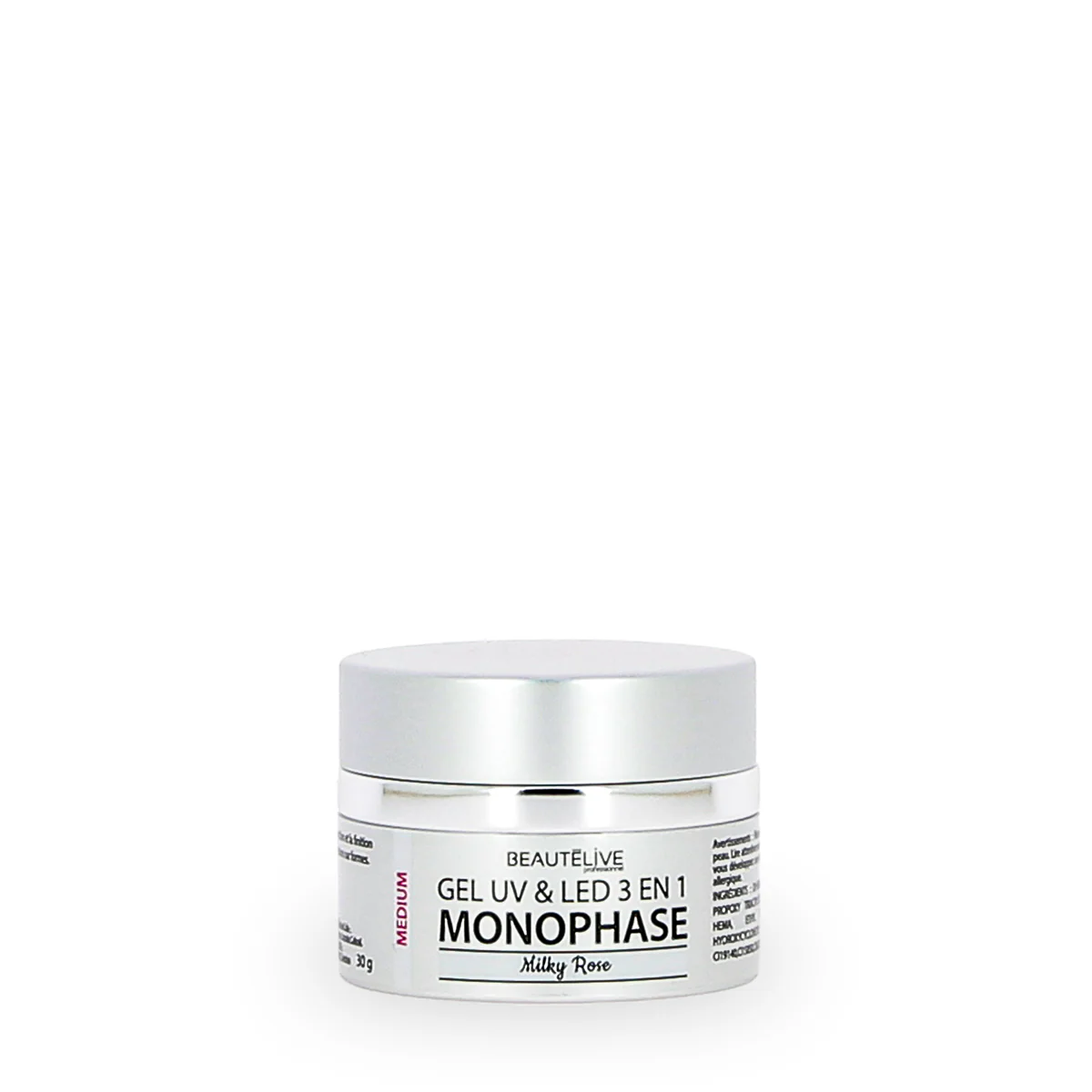 Gel UV & LED 3en1 Medium Milky - Image 3