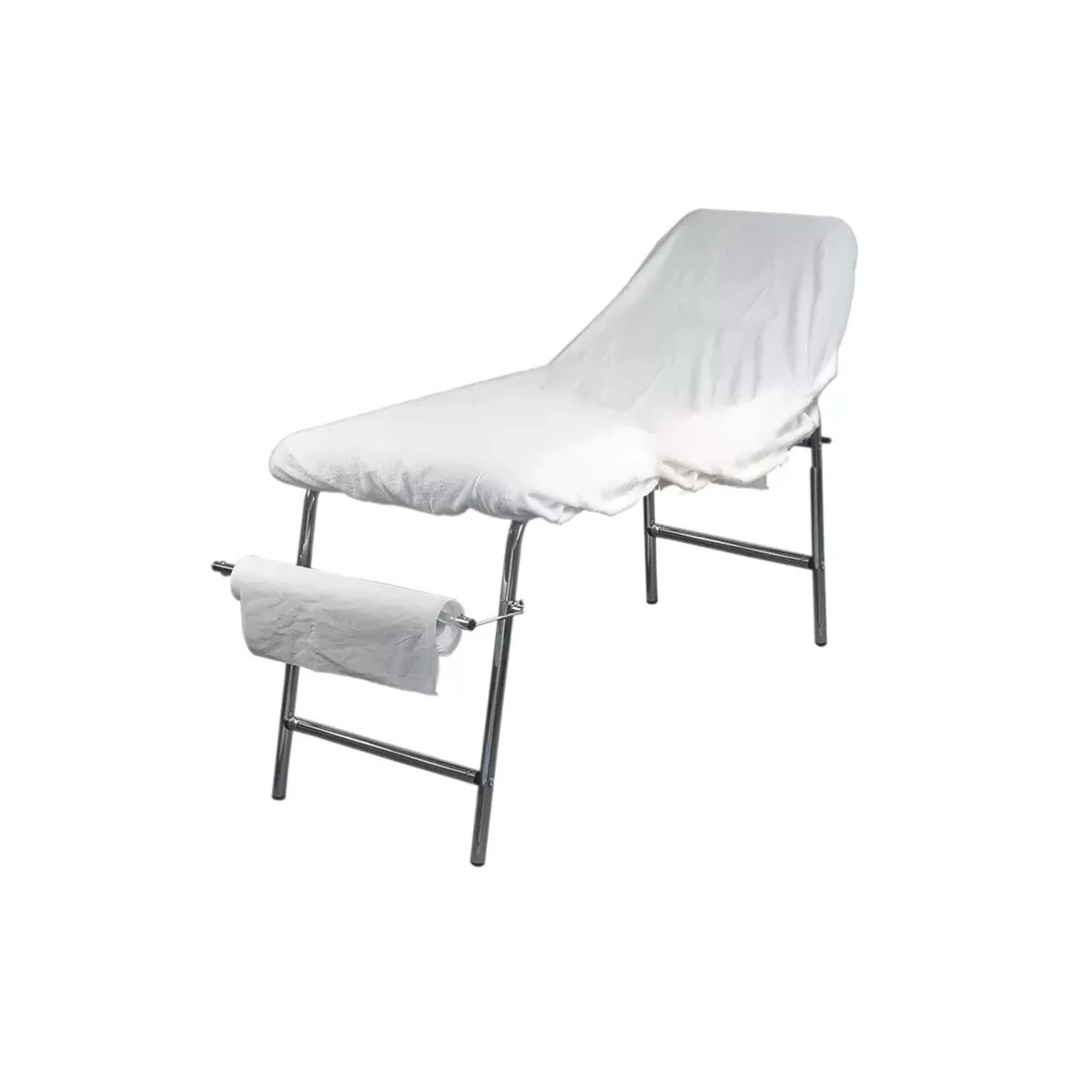 Housse Lit Esthétique Eponge Blanche 200x90cm - Image 6