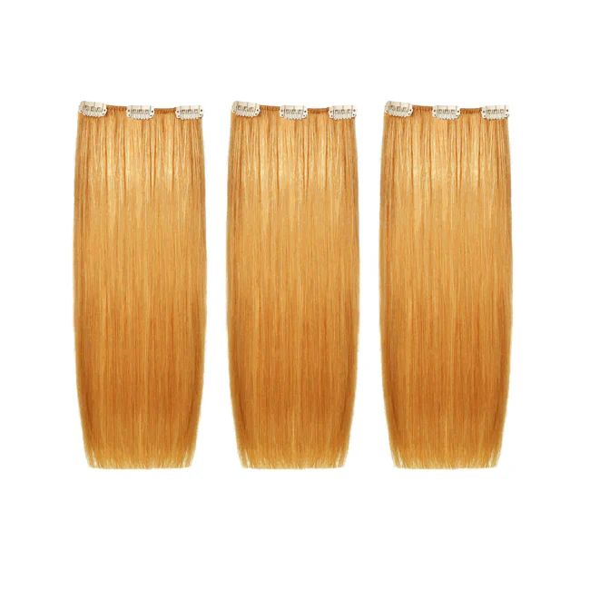 Extensions à clips cheveux naturels Easy 20, 3 bandes - Image 2