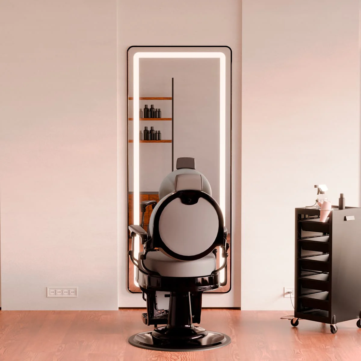 Miroir REC Rectangulaire avec Lumière LED - Image 3