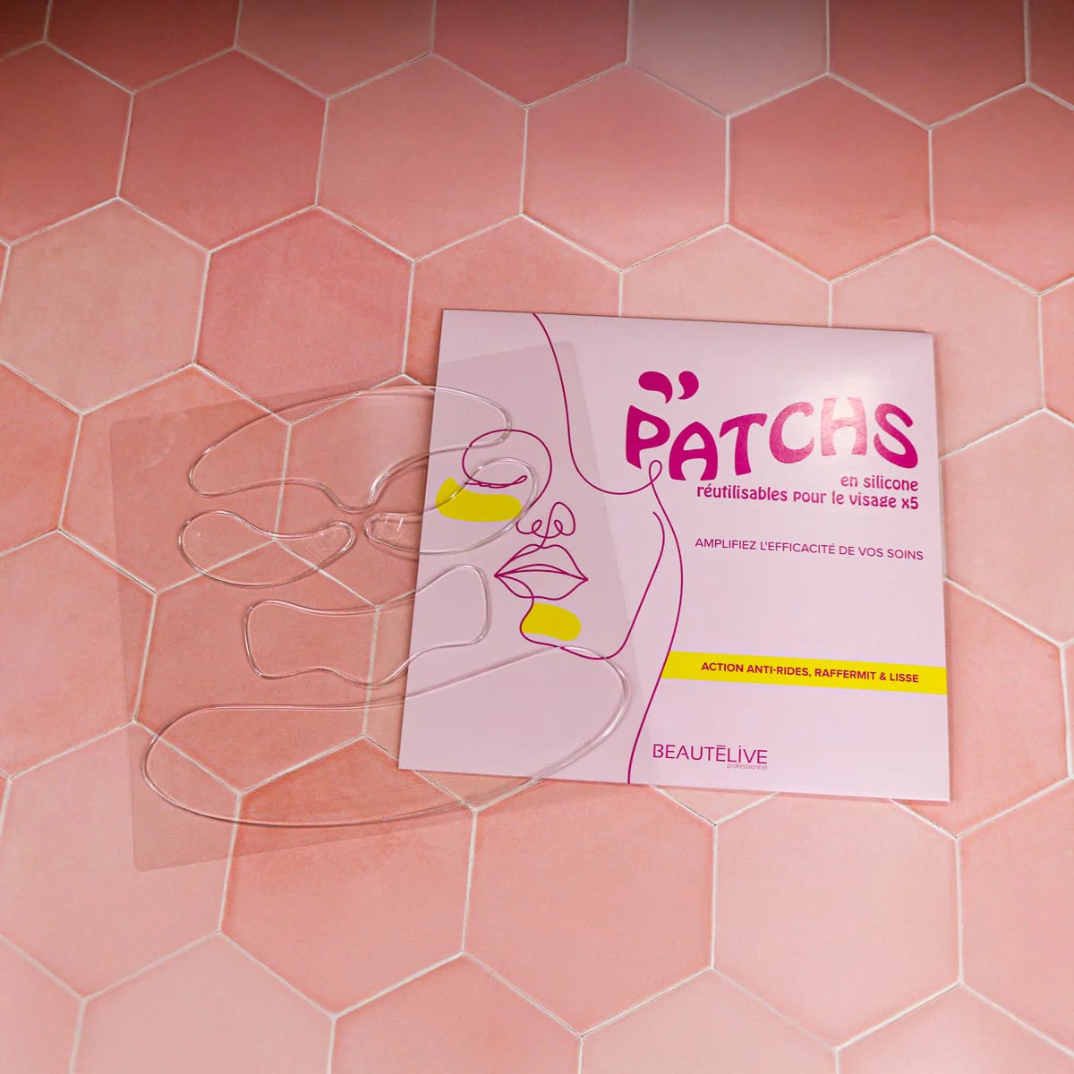 Patchs Visage Réutilisables en Silicone - Image 2