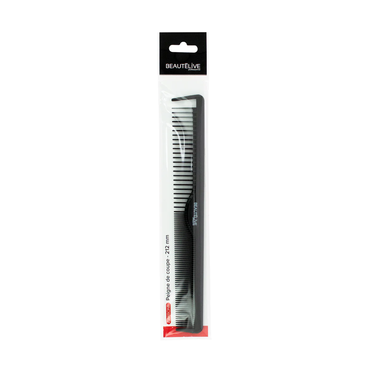 Peigne de Coupe Carbone Noir 21,2cm - Image 2