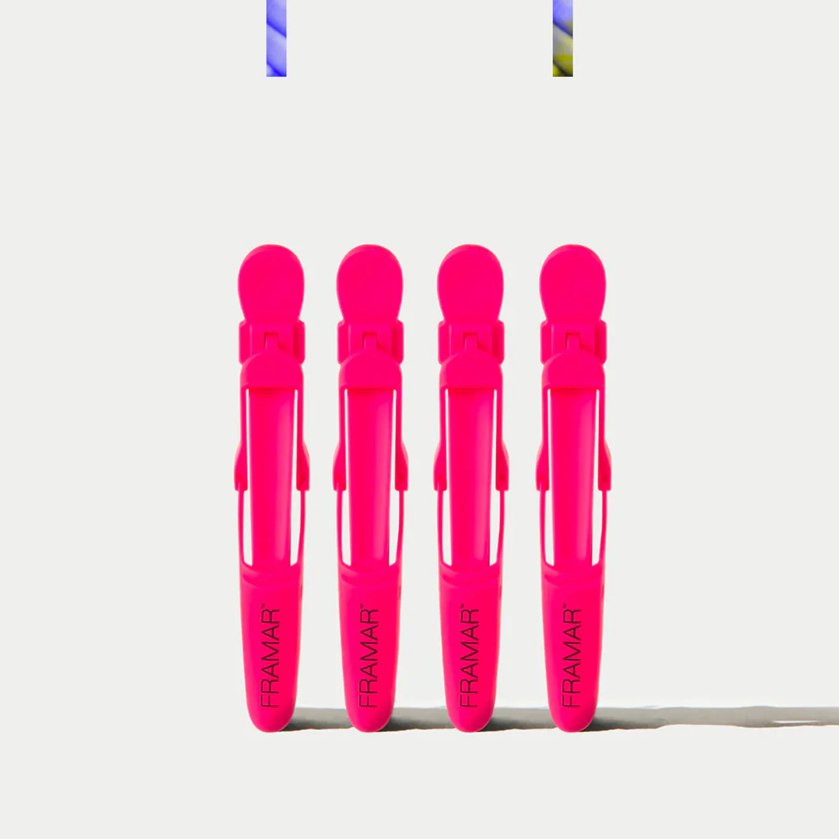 Pince Sépare-mèches Crocodile Rose x4 - Image 4