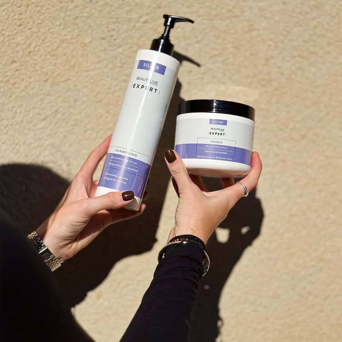 Shampoing Déjaunisseur Eclat Beautélive Expert Silver - Image 3