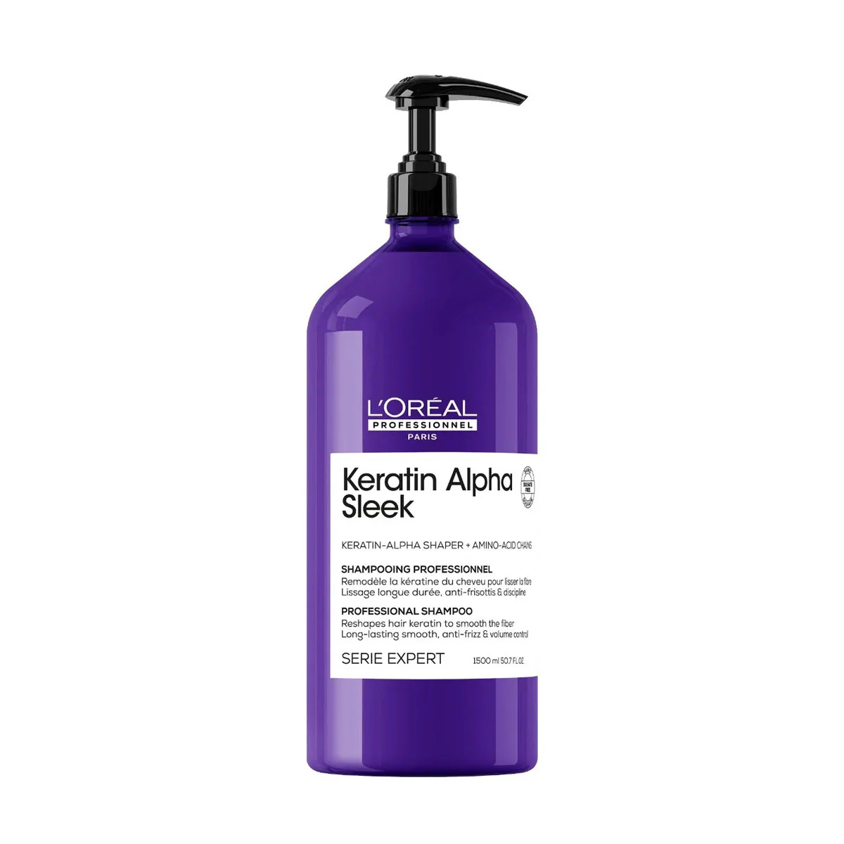 Shampoing Disciplinant Keratin Alpha Sleek Série Expert - Image 3