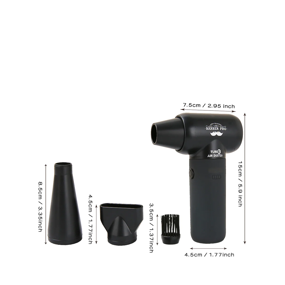 Souffleur Professionnel Noir - Image 2