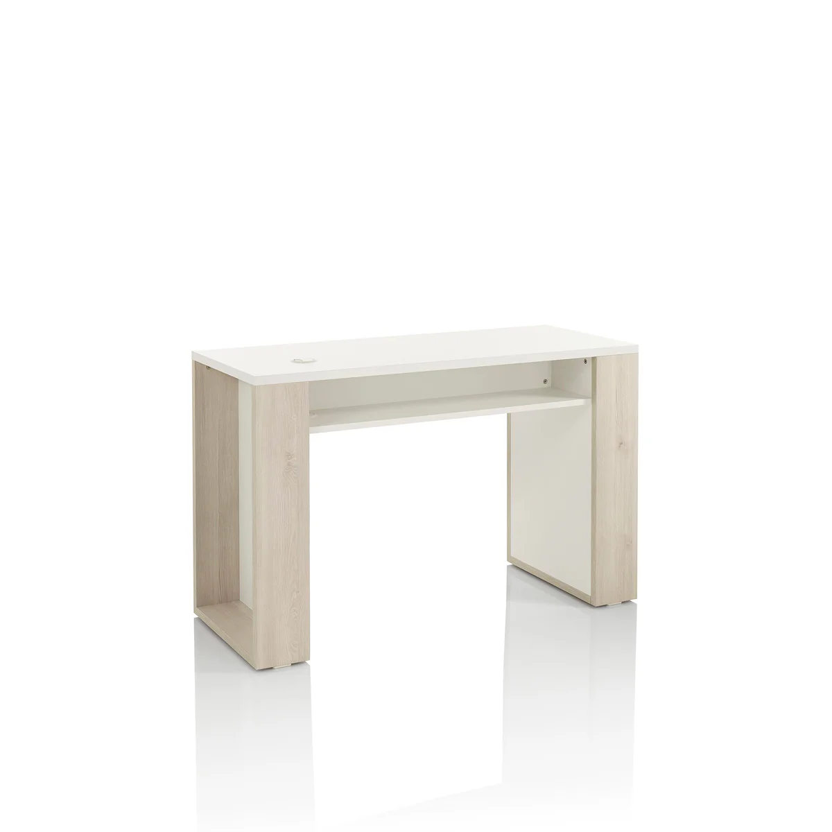 Table Manucure en Mélèze Naturel - Image 2